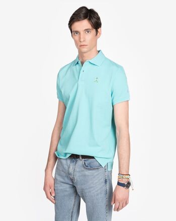 POLO DERIM TURQUOISE 1