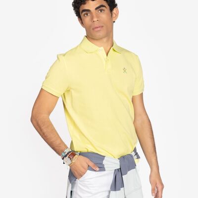 DERIM LIME POLO