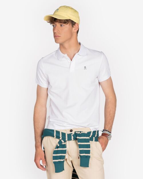 POLO RETRO WHITE