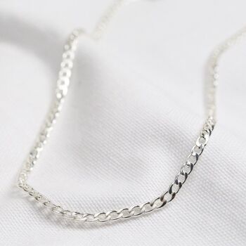 Collier Gourmette en Argent 3