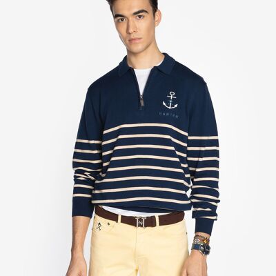 JERSEY OLD HARBOR NAVY BLUE