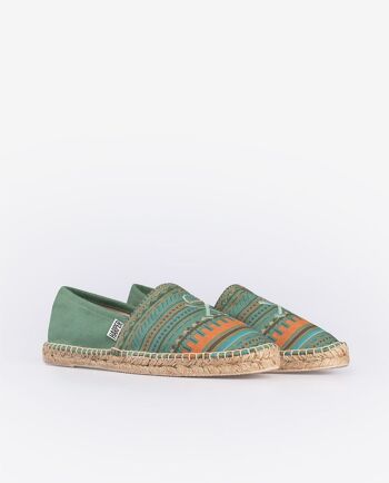 ESPADRILE ETHNIQUE MILITAIRE LÉGÈRE 2