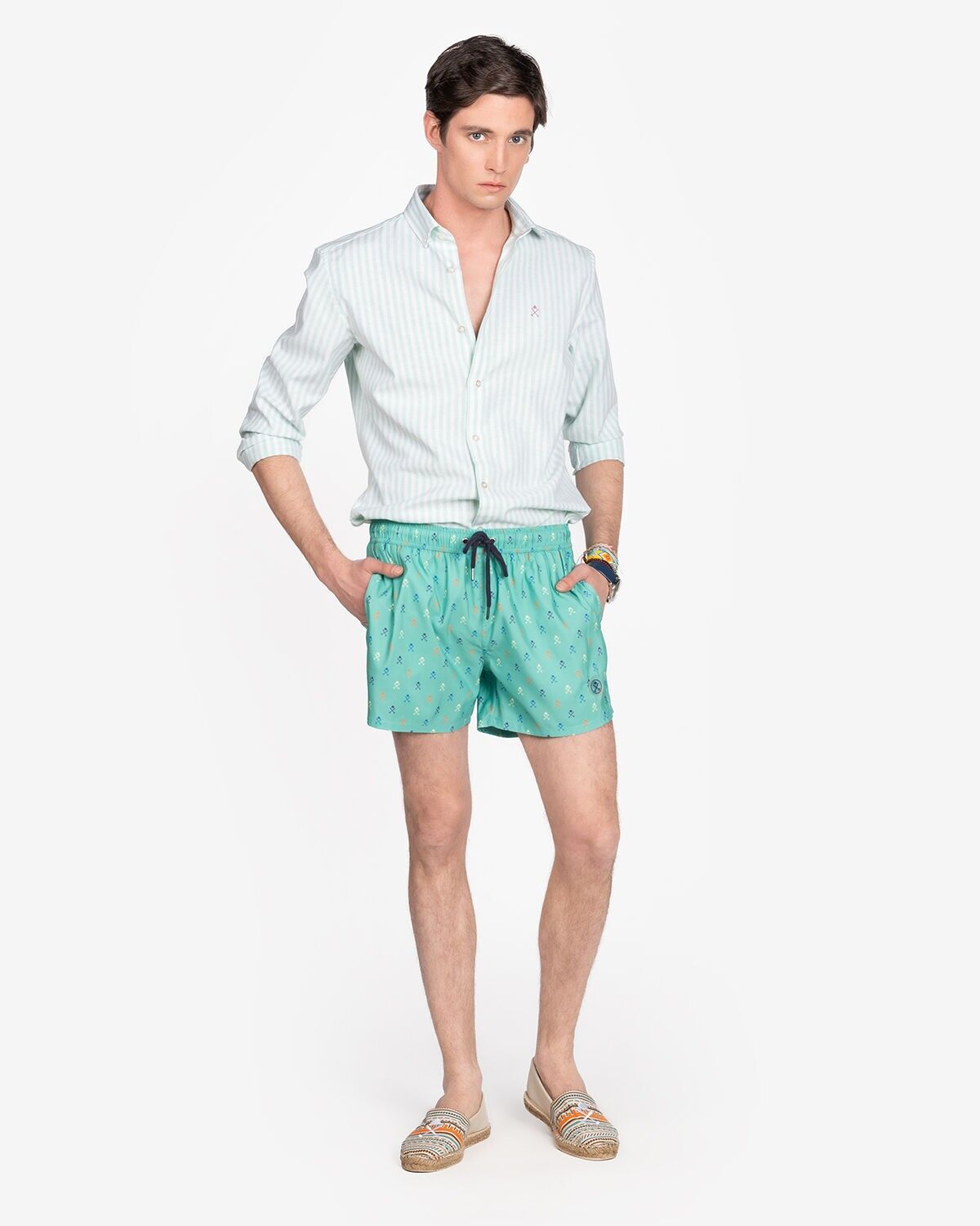 MAILLOT DE BAIN ICON VERT D'EAU