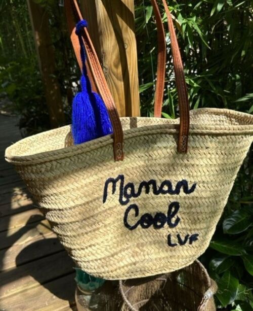 Panier Maman Cool bleu marine