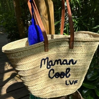 Cesta Cool Mom azul marino