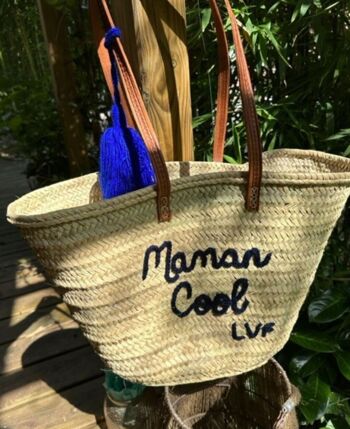 Panier Maman Cool bleu marine 1