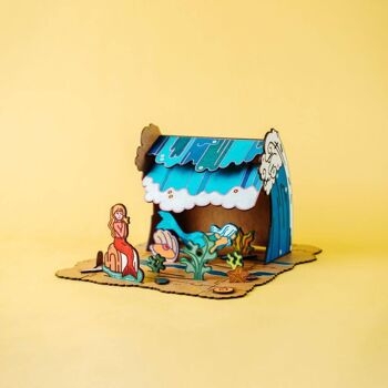 Crateit | The Little Mermaid | Wooden Toy | Seashell Shore 2