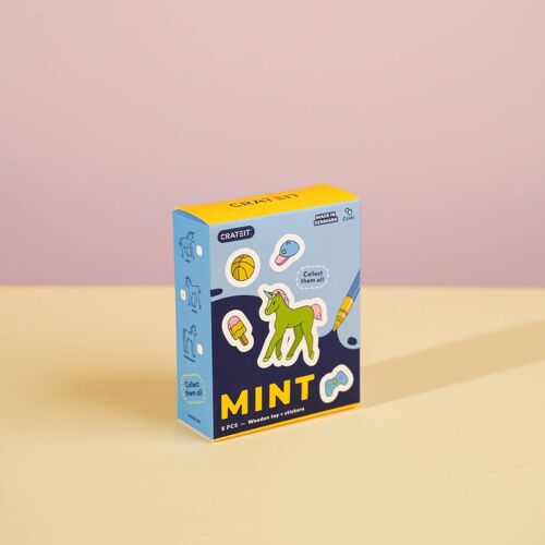 Crateit Minis | Unicorn | Mint