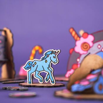 Crateit | Unicorn | Wooden toy | Candy Land 6