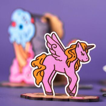 Crateit | Unicorn | Wooden toy | Candy Land 9