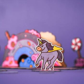 Crateit | Unicorn | Wooden toy | Candy Land 11