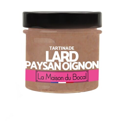 Tartinade lard paysan oignon