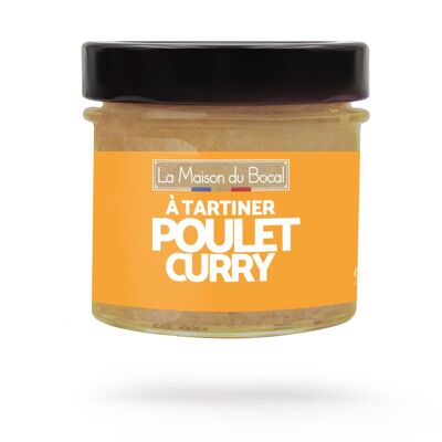 Crema spalmabile di pollo al curry