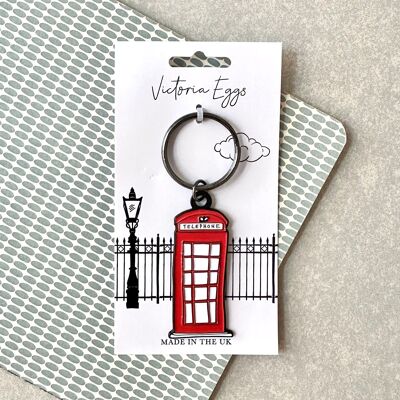 Telephone Box Keyring