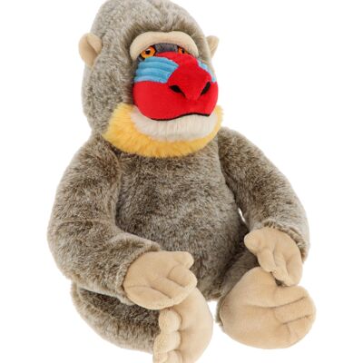 Mandrill plush toy 25cm - KEELECO
