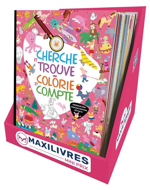 Box 30 livres de coloriage & d'activité jeunesse / Enfants