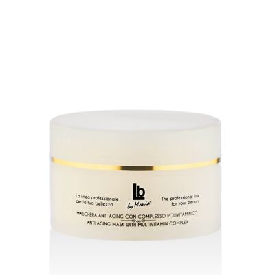 Mascarilla facial con complejo multivitamínico antiedad, hidratante, calmante del picor, antirojeces 250 ml Made in Italy