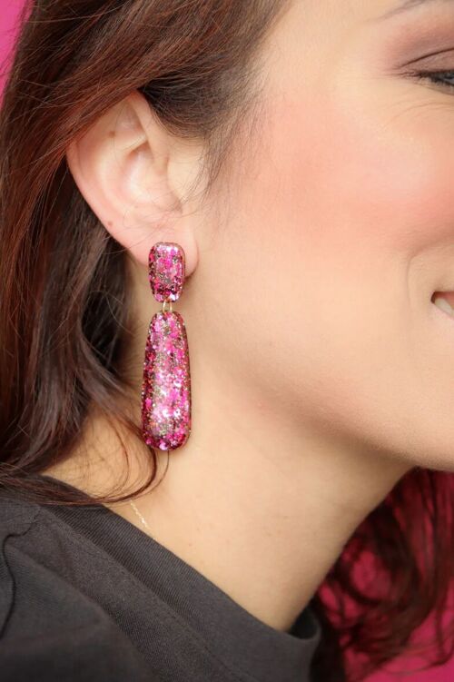 Boucles d'oreilles Gwen Pinky