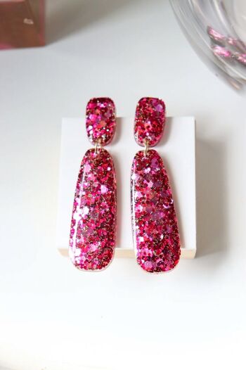 Boucles d'oreilles Gwen Pinky 2