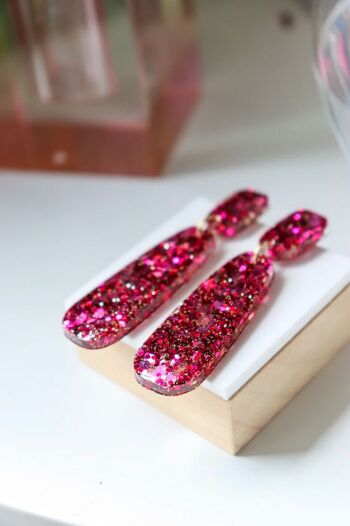 Boucles d'oreilles Gwen Pinky 3