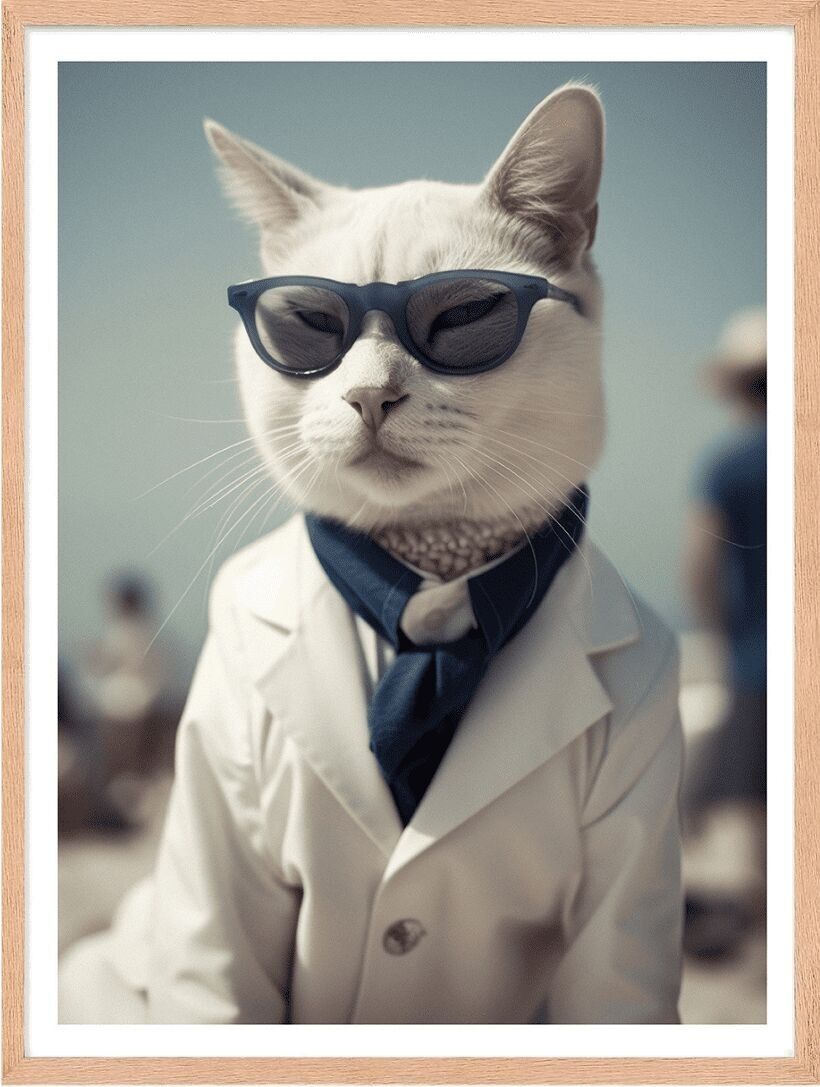 Poster - Animal Elegance 16 (30x40 cm) - Hartman AI