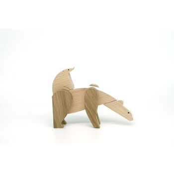Wooden Handmade Magnetic Toys - Polar Stories Collection - Polar Bear and its Baby 14