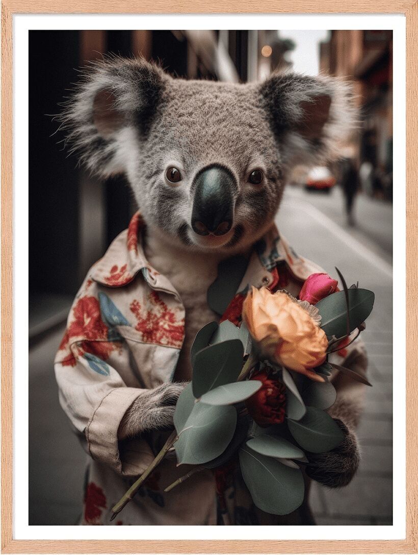 Poster - Animal Elegance 23 (30x40 cm) - Hartman AI