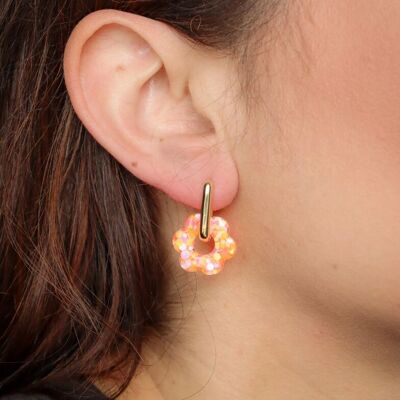 Pendientes Isabelle joie Fluo