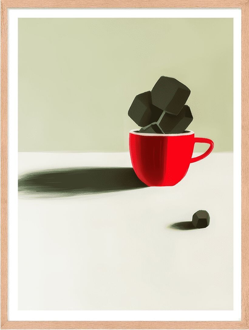 Poster - Modern Serenity 24 (30x40 cm) - Hartman AI