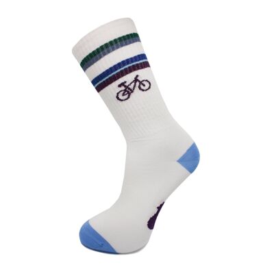 Bikes Crew bamboo socks Green