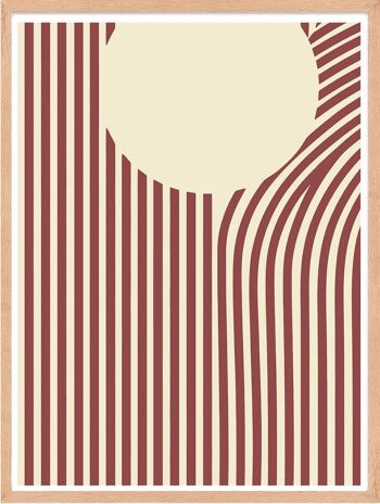 Affiche - Geometric Abstract 05 (30x40 cm) - Hartman AI 1