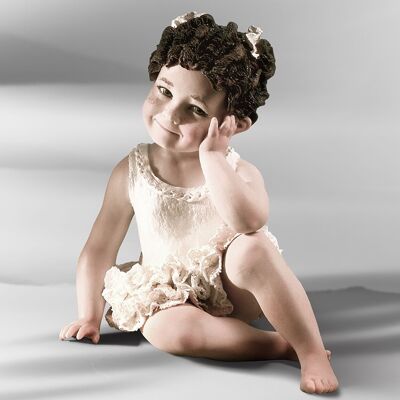 Liù ballerina porcelain figurine