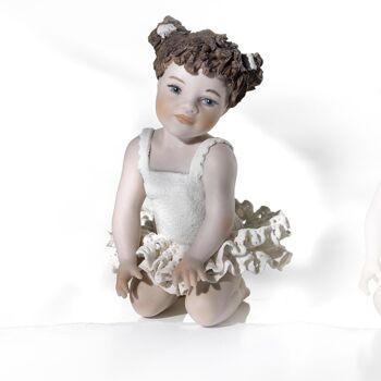Figurine en porcelaine Nuage ballerine