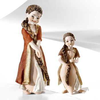 Figurines en porcelaine Raiponce 1