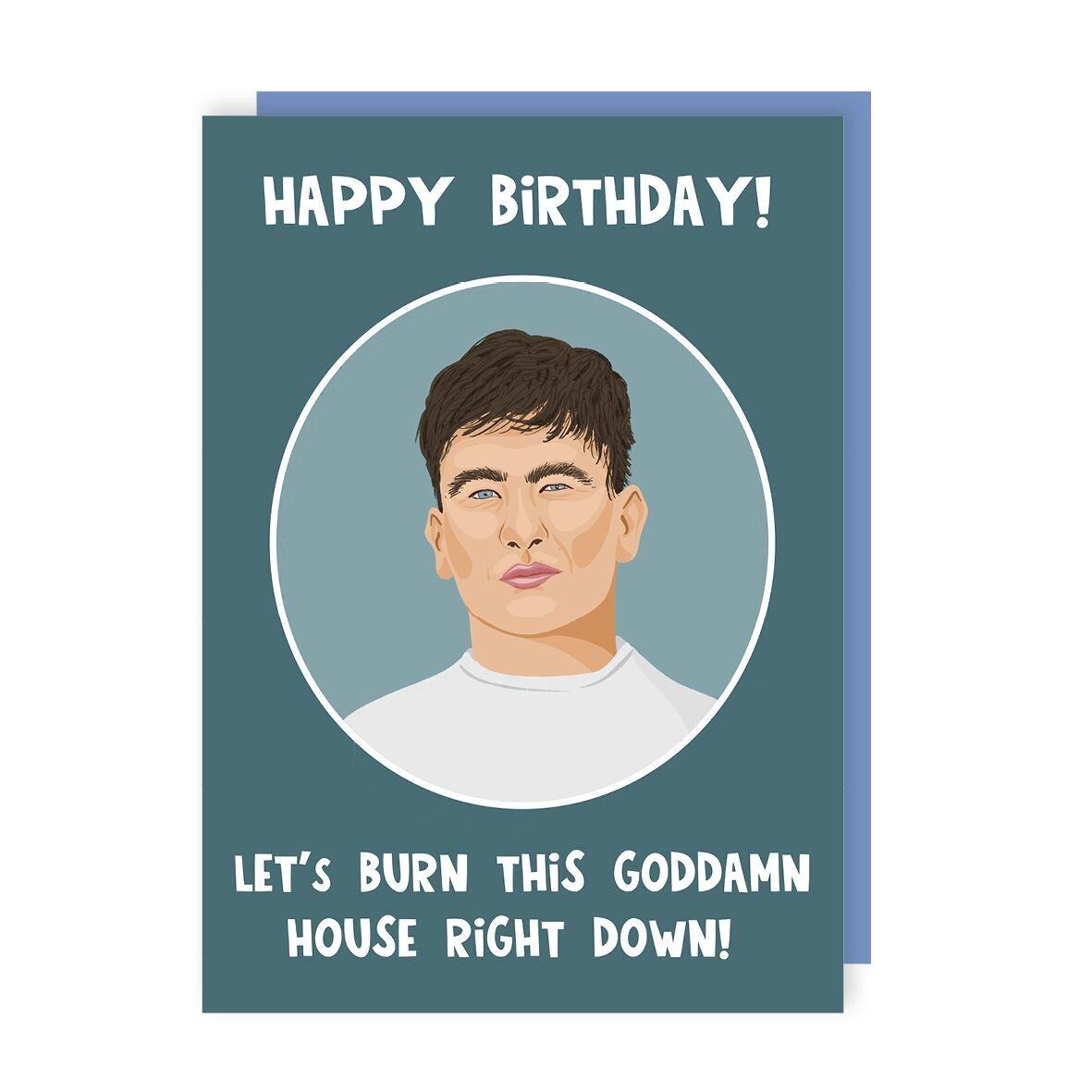 Celebrity Barry Keoghan Saltburn Birthday Card Pack of 6