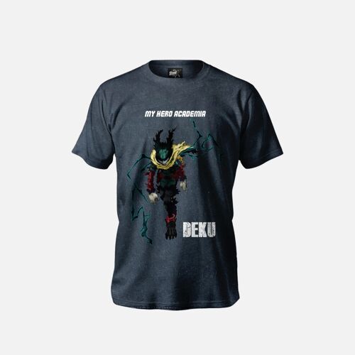 T-Shirt Homme My Hero Academia - Licence Officielle - 100% Coton - Imprimé en France
