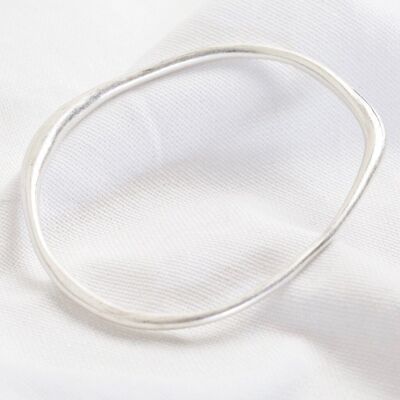 Silver Antique Bangle