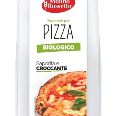 Mezcla para masa de pizza con harina 00 - orgánica - de Molino Rossetto