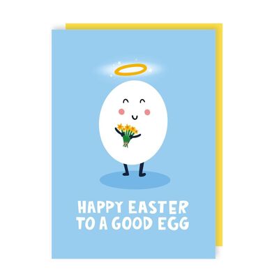 Confezione di biglietti di Pasqua Good Egg da 6