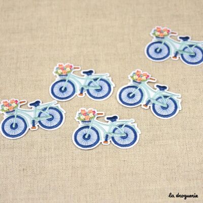 Insignia de bicicleta floral 61 mm