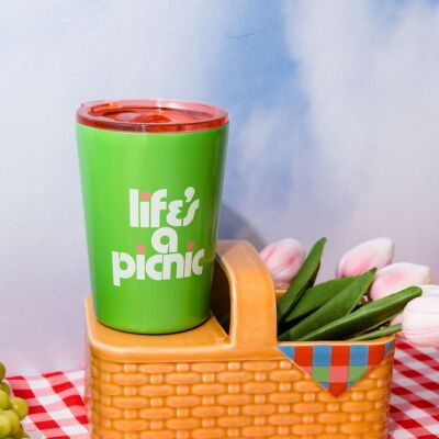 Vaso pequeño de acero inoxidable, Life's a Picnic