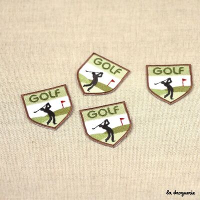 Insignia de golf deportivo