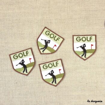 Ecusson Sport golf 3