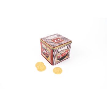 Biscuits sablés nature pur beurre frais - boite métal distributrice "24h du Mans" 300g 2