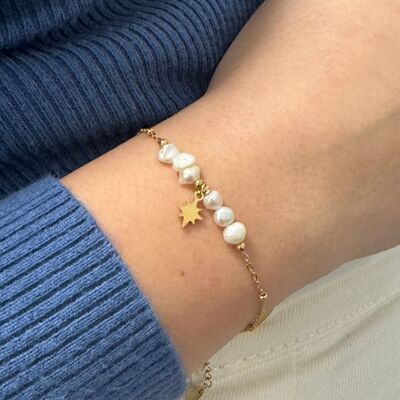 Bracciale Emmy I con perle d'acqua dolce