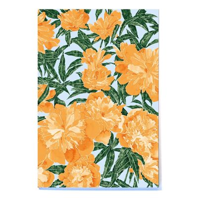 Cuaderno B5 Tropical en blanco