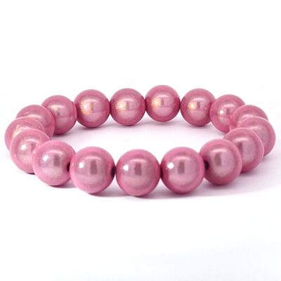 Bracelet Wonder rose 12mm