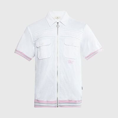 Racket Club Camisa Rizo Cabana Manga Corta Cremallera