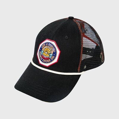 Curved Brim Fisherman Trucker Hat