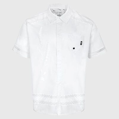 Camicia button down Valensole lavanda SS